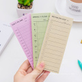 4 pcs Day plan Week Plan Month plan Detailed list Notebook Notepad Copybook Daily Memos Planner Journal Office Stationery